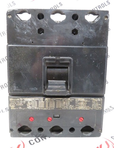 Eaton Westinghouse LA3400F 2602D99G02 3P 400A MCCB 125A Trip Circuit Breaker - Picture 1 of 4