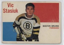 1960-61 Topps Vic Stasiuk #66 0o5t