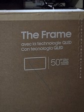 50 Inch The Frame Samsung TV.