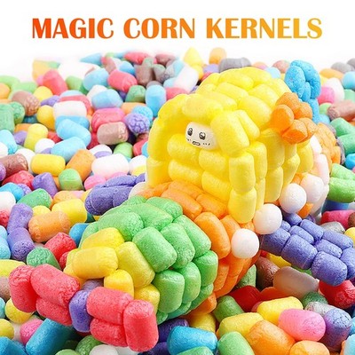 Magic DIY Corn Kernels Children's Handmade Creative Puzzle Building Parent