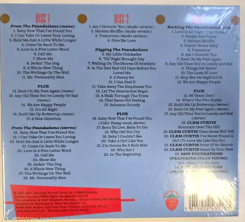 The Foundations Am I Groovin' You The Pye Anthology NEW 3XCD Boxset Mono Stereo - Picture 2 of 2