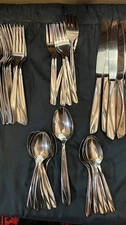 Lot 51 Pc Insico Finlandia Stainless International Silver Flatware