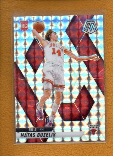 Matas Buzelis 2024-25 Panini Mosaic Basketball Rookie Mosaic Prizm RC #223
