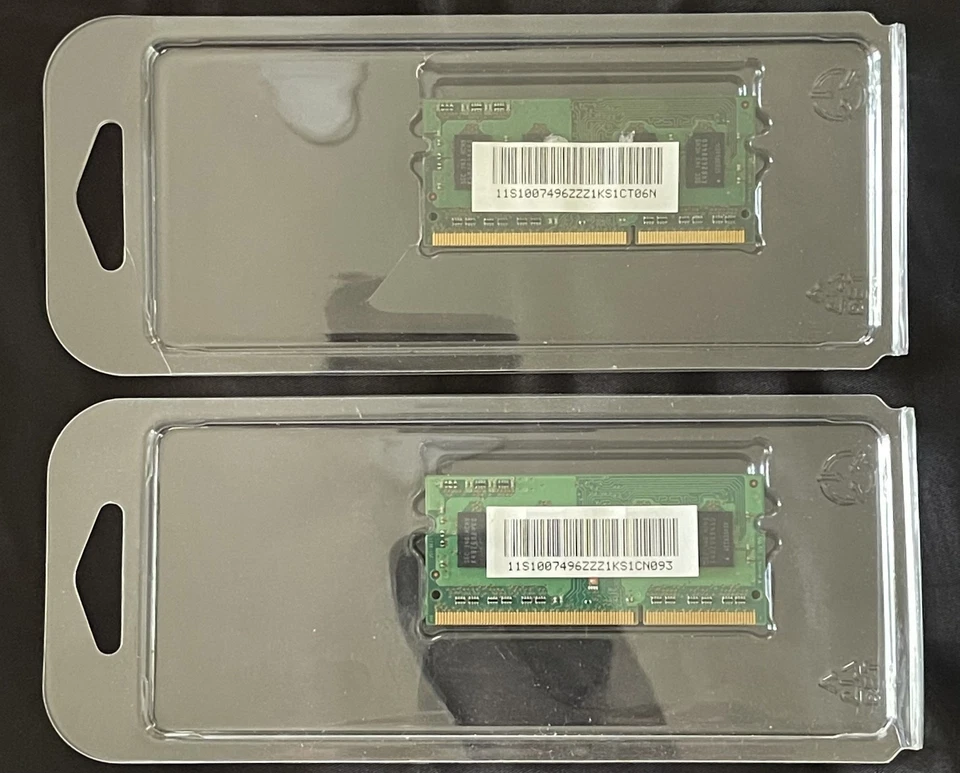 Samsung 2GB 1RX8 PC3-10600S DDR3 1333mhz 204pin Memory RAM CL9 [PACK OF 2] - Image 3 of 4