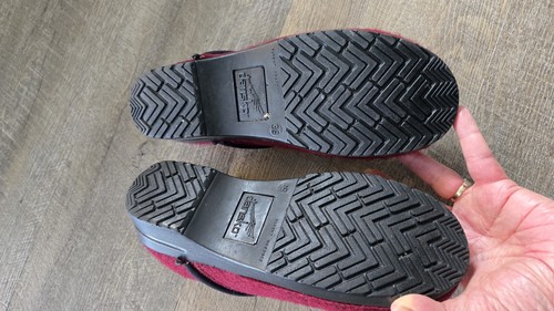 Dansko Clogs Damen 38 Professional Burgund Cabrio Schuhe EUC - Bild 5 von 6