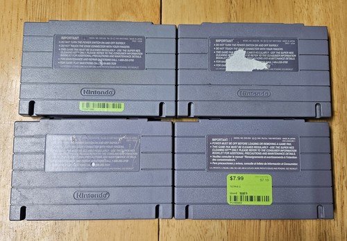 Super Nintendo SNES Console w/2 Controllers & 14 Games Tested - Picture 8 of 10