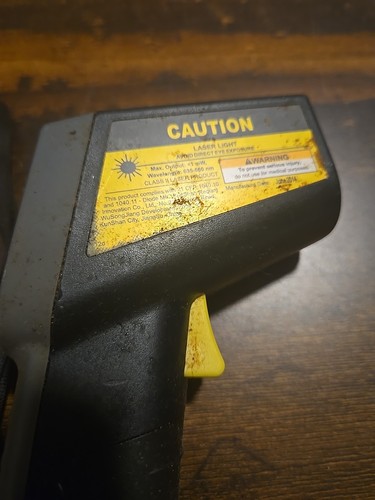 CEN-TECH Infrared Thermometer Lasar Targeting Model 60725, Working, Used - Picture 4 of 5