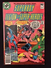 SUPERBOY AND THE LEGION OF SUPER HEROES 255 5.5 DC 1979 NEWSSTAND M10S