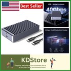 40Gbps Aluminum M.2 NVMe Enclosure with Advanced Heat Dissipation