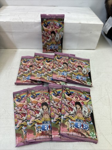Anime One Piece Tcg 10 Pack Whole Cake Island Chinese Ssr Monkey D Luffy Big Mom - Picture 1 of 3