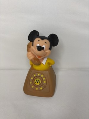 Vintage Mickey Mouse Squeak Toy Walt Disney Prod Danara International