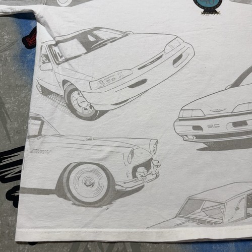 Ford Thunderbird 40th Anniversary 1995 AOP All Over Men's L T-Shirt - Picture 4 of 7