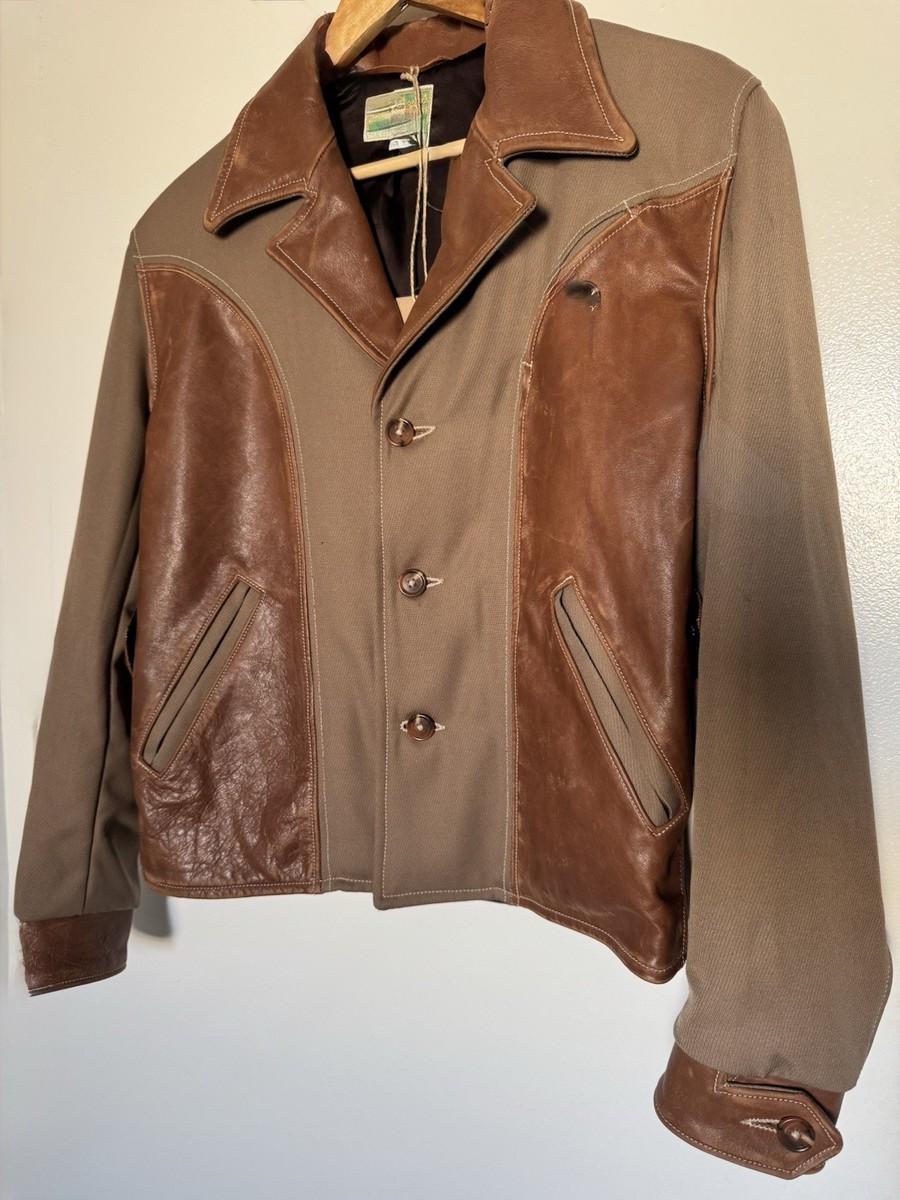 Levi’s vintage clothing レザージャケット lvc NWT Levi's Vintage Clothing LVC X Aero Leather Jacket Sz Medium | eBay