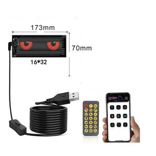Flexible For Car Display LED Lights with Easy Installation and Remote Control - Picture 7 of 8