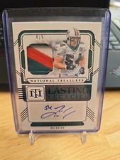 2024 National Treasures Zach Thomas Patch Auto 4/5 Miami Dolphins