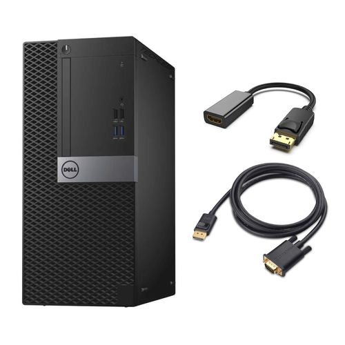 Dell Desktop PC i7, up to 32GB RAM, 3TB SSD, Windows 11/10, WiFi + BT, DVD-RW - Picture 5 of 6