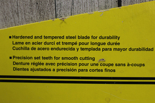 Stanley Crosscut 26" Hand Saw - New - Rust Spots - Picture 4 of 12