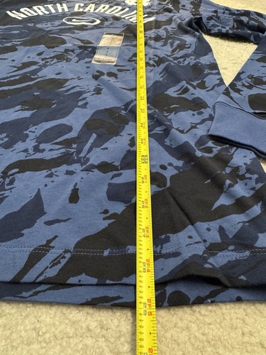 Nike UNC North Carolina Tar Heels Urban Navy Camo Langarm Tshirt Gr. S Neu - Bild 9 von 10