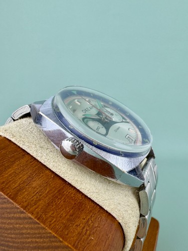 Soviet Vintage Poljot Okean Ocean Sturmanskie Chronograph 3133 Mechanical Watch - Picture 5 of 10
