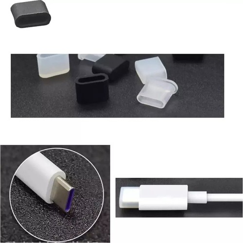USB Port Protector Set 40 Silicone Covers for Laptops and Mobile Devices - Zdjęcie 7 z 22