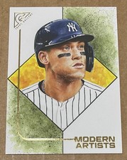 AARON JUDGE 2021 Topps Gallery Modern Artists Insert SP #MA-6 Yankees