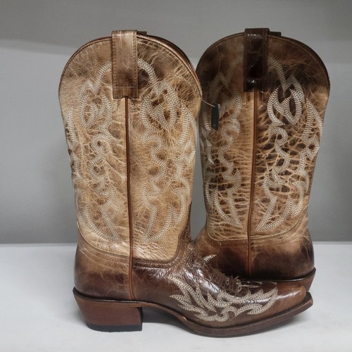 Shyanne Sylvie Dublin Vintage Westernstiefel hellbraun Damen 7M (BESCHREIBUNG LESEN) - Bild 6 von 10