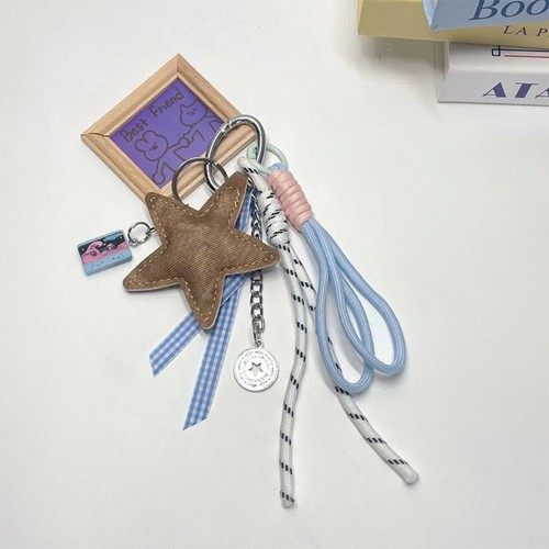 Braided Rope Star Bag Pendant for Handbag Purse Backpack Accessories - Picture 15 of 15