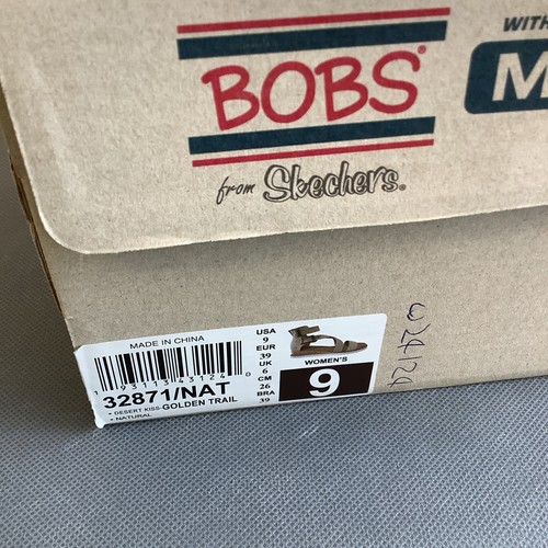 Sketchers Bobs Desert Kiss Golden Trail Natural High Sandal back Zip New Size 6 - 第 8/8 張圖片