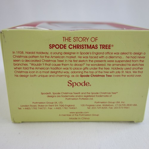 Albero di Natale Spode vintage a forma di cuore da appendere addobbo natalizio con scatola - Foto 2 di 6