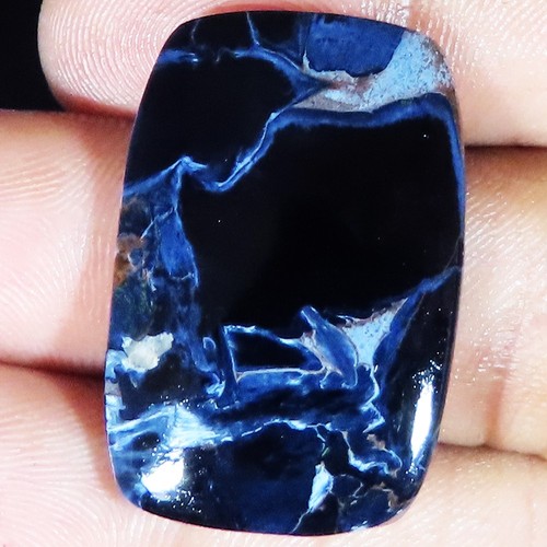 natural PIETERSITE cushion cabochon loose gemstone 34.65 Carat. (20 x 31 x 5 mm)