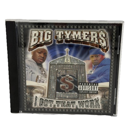 Big Tymers - I Got That Work Cash Money Records Rap Explicit CD Rare Ships Free - Picture 1 of 5