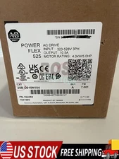 25B-D010N104 Surplus 25BD010N104 Powerflex 525 5 HP. Factory sealed New 1pcs