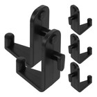5 Pcs Haken Für Lochwand Besenhalter Wandhalterung Kleiderbügel Erwachsene