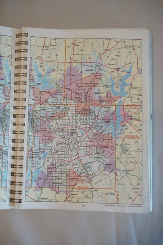 Mapsco Dallas 1996 Street Guide - Picture 2 of 4