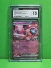 POKEMON 2025 DESTINED RIVALS TEAM ROCKET'S MEWTWO EX HOLO 081 CGC 10