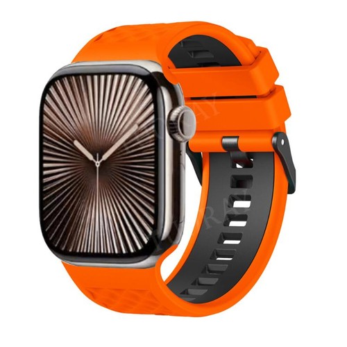 Correa de silicona 49 mm para Apple Watch Ultra 2 Series SE 10 9 8 7 6 5 4 3 2 1 - Imagen 6 de 63