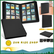 Toploader Binder Holds 288 Toploaders 9 Pocket Top Loader Binders with Sleeves