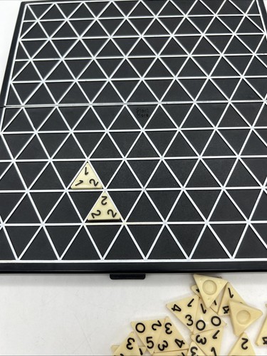 Vintage 1980s Travel Tri-Ominos Three Sided Domino Game Pressman 4425 Complete - Bild 6 von 19