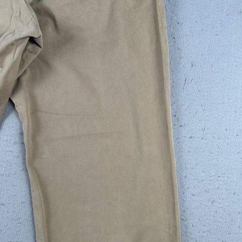 Vtg Y2K Abercrombie Fitch Chino Pants Men’s 32x30 Beige Khaki Loose Fit Baggy - Picture 19 of 24