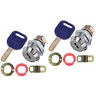  2 Sets Schubladen Verschluss Sicherung Schrankschlösser Mit Schlüssel