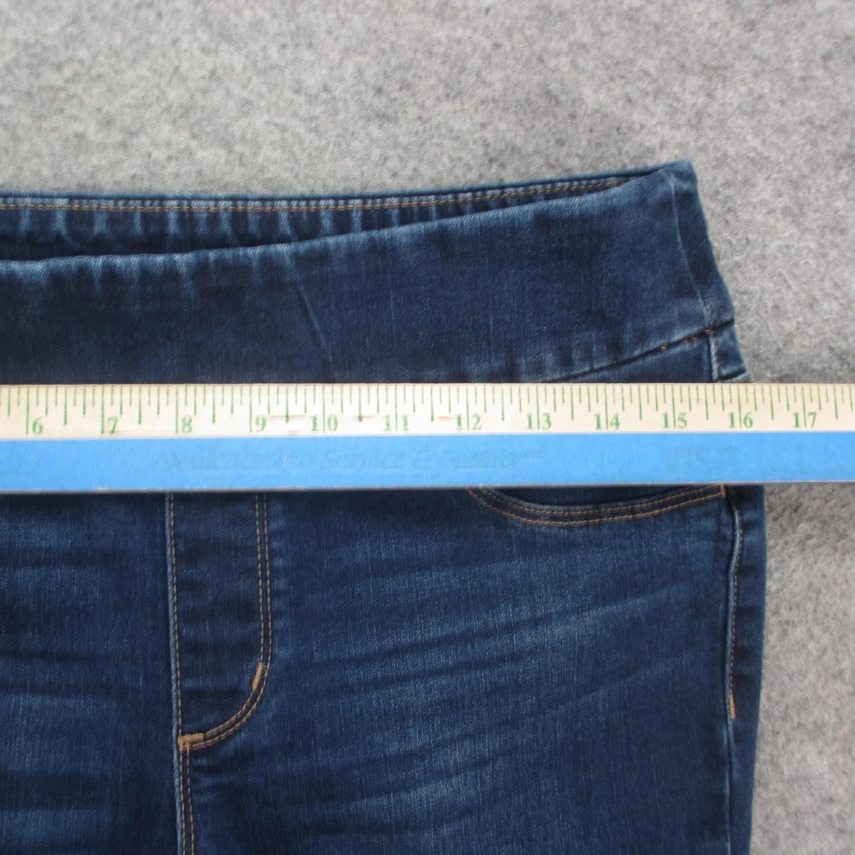 Chicos Jeggings женщин 4R синий джинсовой ткани узкие тянуть на эластичные брюки Jean леггинсы - Изображение 3 из 4