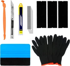 Complete Vehicle Vinyl Wrap Tools Kit Window Tint Toolswith micro squeegee