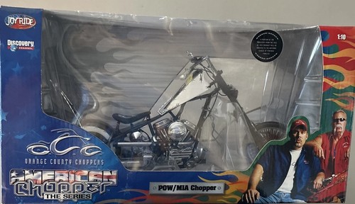 Joyride American POW/MIA Chopper TV Bike Motorcycle 1:10 Diecast Model