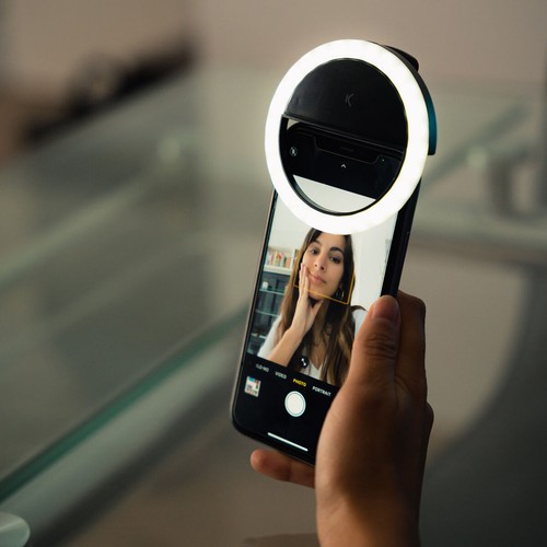 Ring Light Ricaricabile per Selfie KSIX TP-8427542116006_BXYOUTBMINI_Vendor 3 - Zdjęcie 7 z 10