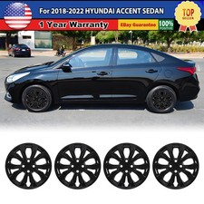 4pcs 15 Inch Hubcaps Wheel Hub Rims Cover For 2018-2022 Hyundai Accent Sedan