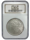1880 O Morgan Silver Dollar NGC MS61 "Early Label"