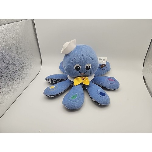 Baby Einstein Octopus Plush Toy Musical Developmental 3 Multi-Languages Works