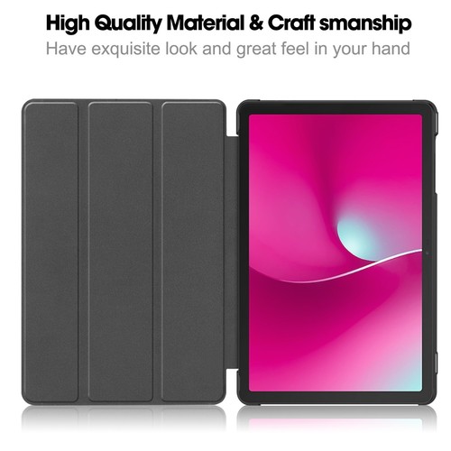 Folio Ultra Slim Leather Stand Smart Case Cover For T-Mobile Revvl Tab1 Tab2 5G - Picture 63 of 67