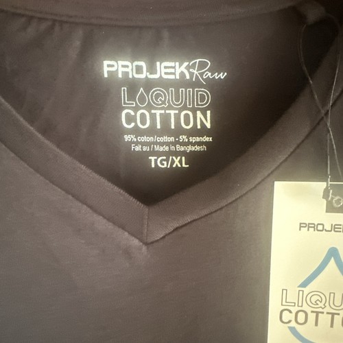 Projek Raw Liquid Cotton Tee Shirt Super Soft Stretch Mens XL New Rare - Bild 2 von 6