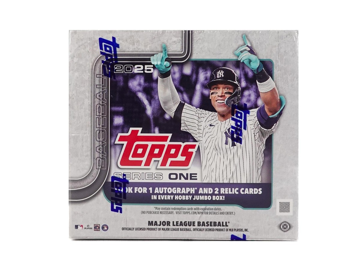 2025 TOPPS SERIES 1 BASEBALL HOBBY JUMBO BOX | eBay
